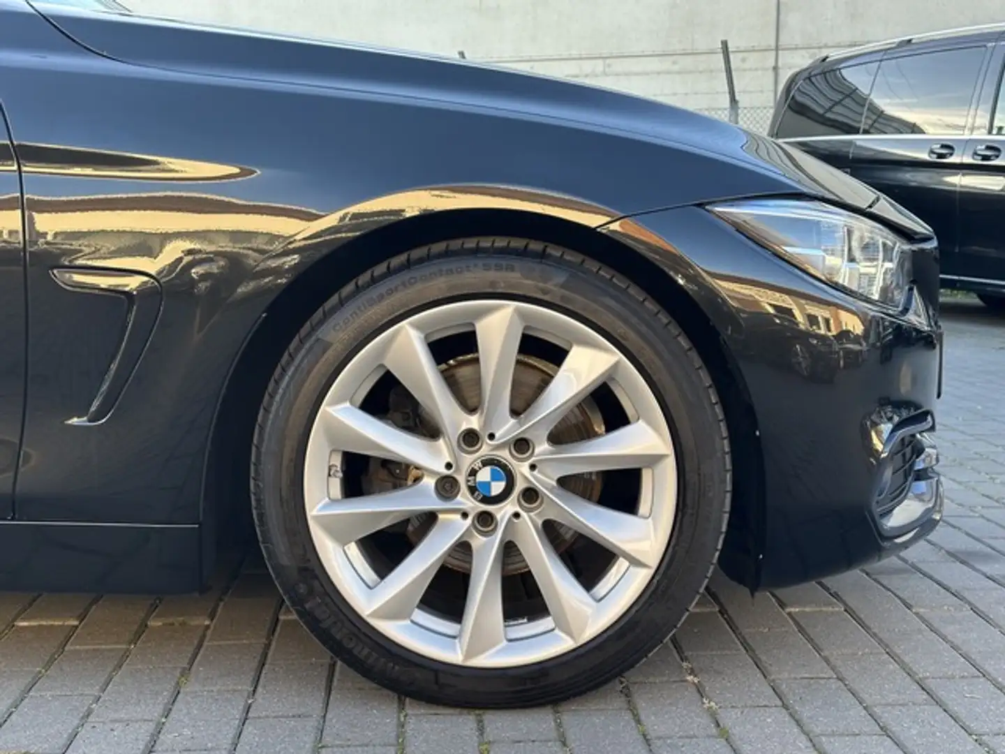 BMW 420 d SPORT LINE CABRIO LED HARMAN KARDON R.CAM Noir - 2