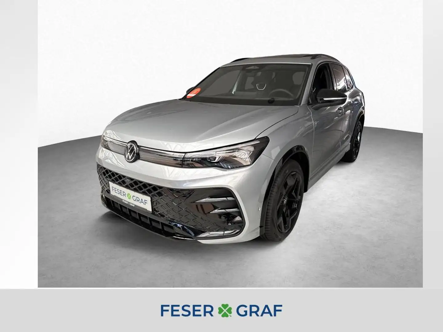 Volkswagen Tiguan 2.0 TDI DSG R-LINE LED-MATRIX PANO AHK Silber - 1