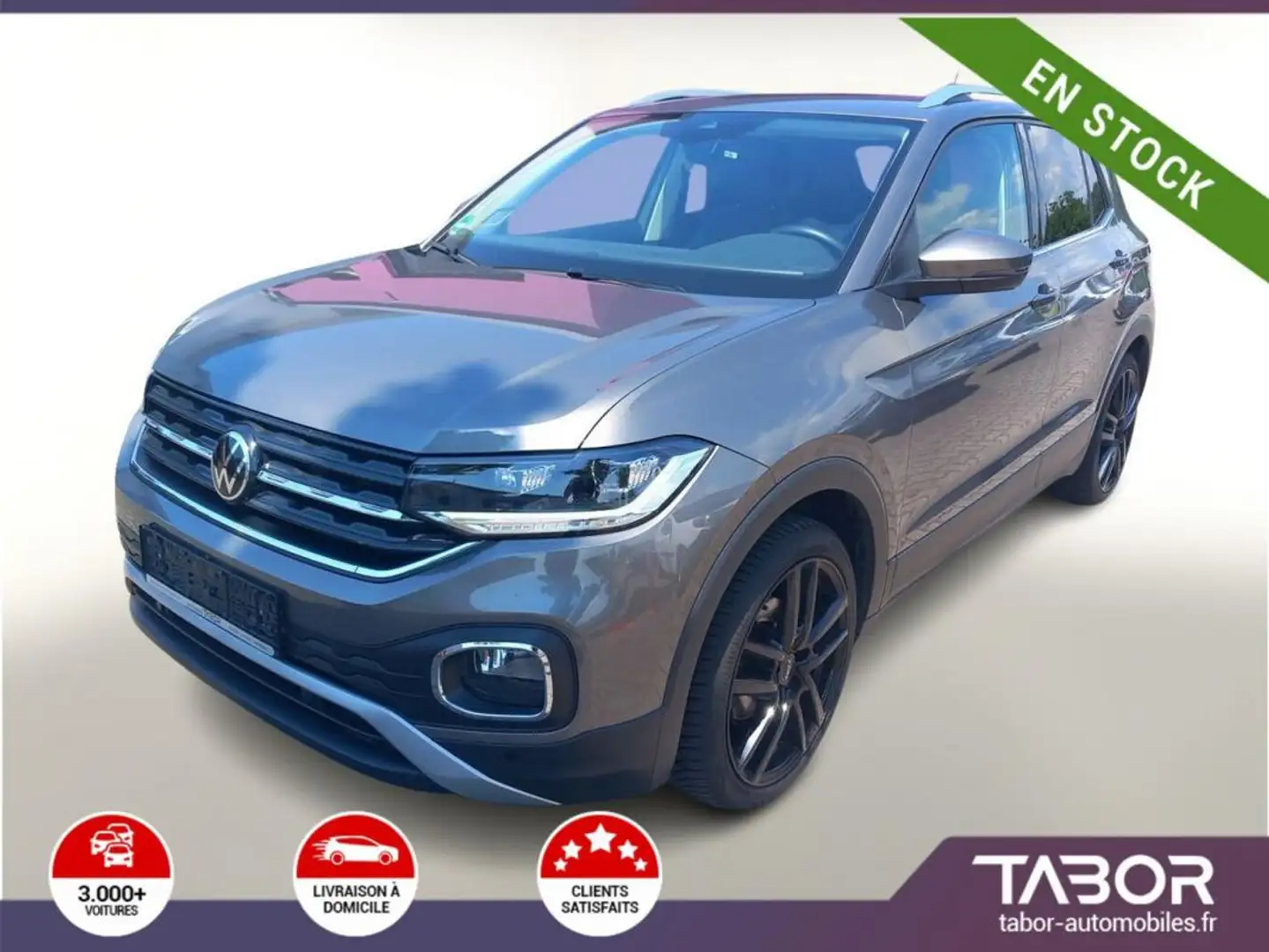 Volkswagen T-Cross 1.5 TSI 150 DSG Sport LED Gris - 1