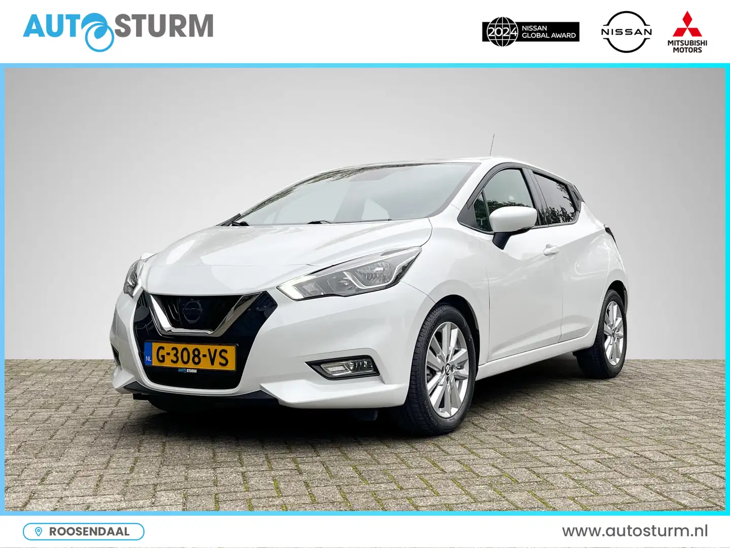 Nissan Micra 1.0 IG-T N-Connecta | Apple Carplay/Android Auto | White - 1