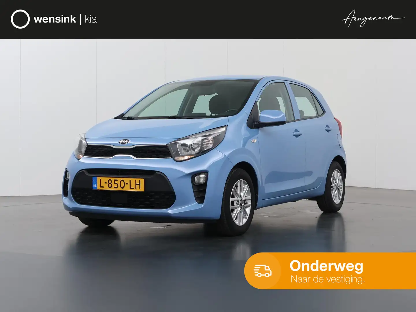 Kia Picanto 1.0 DPi DynamicLine | Apple Carplay/Android Carpla Blauw - 1