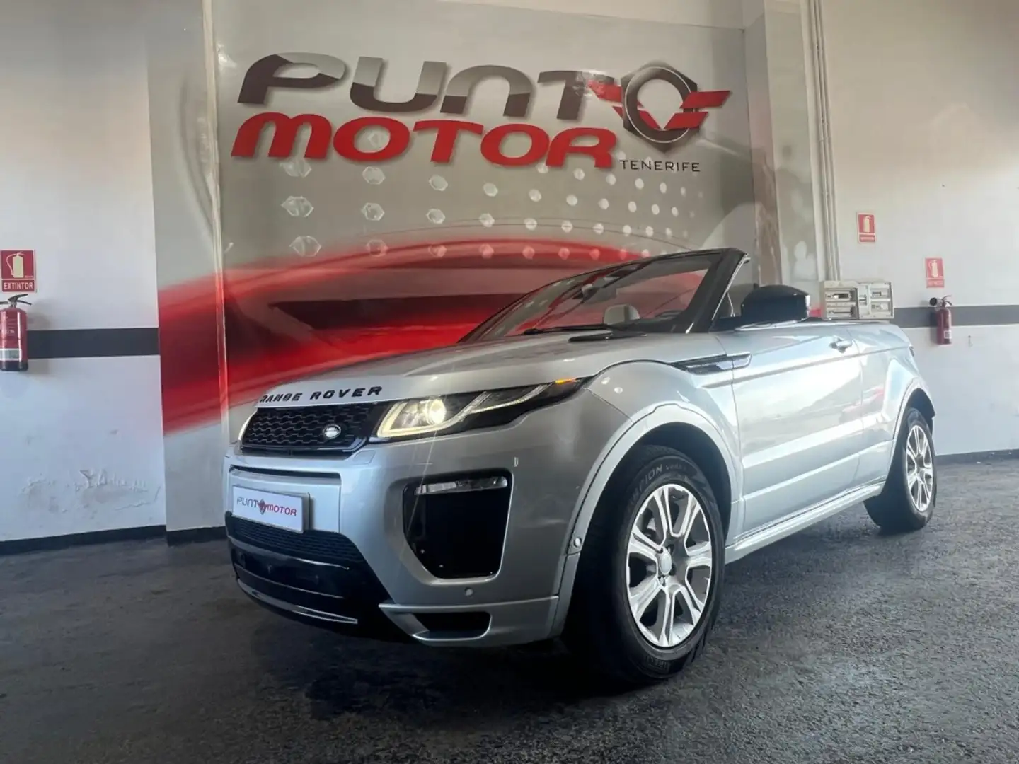 Land Rover Range Rover Evoque Convertible 2.0TD4 SE Dynamic 4WD 180 Aut Gris - 1