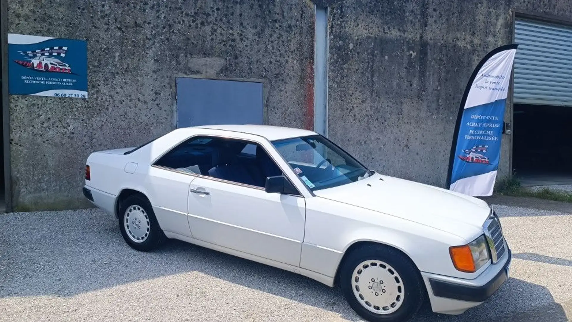 Mercedes-Benz 230 CE 136 BVA Blanc - 1