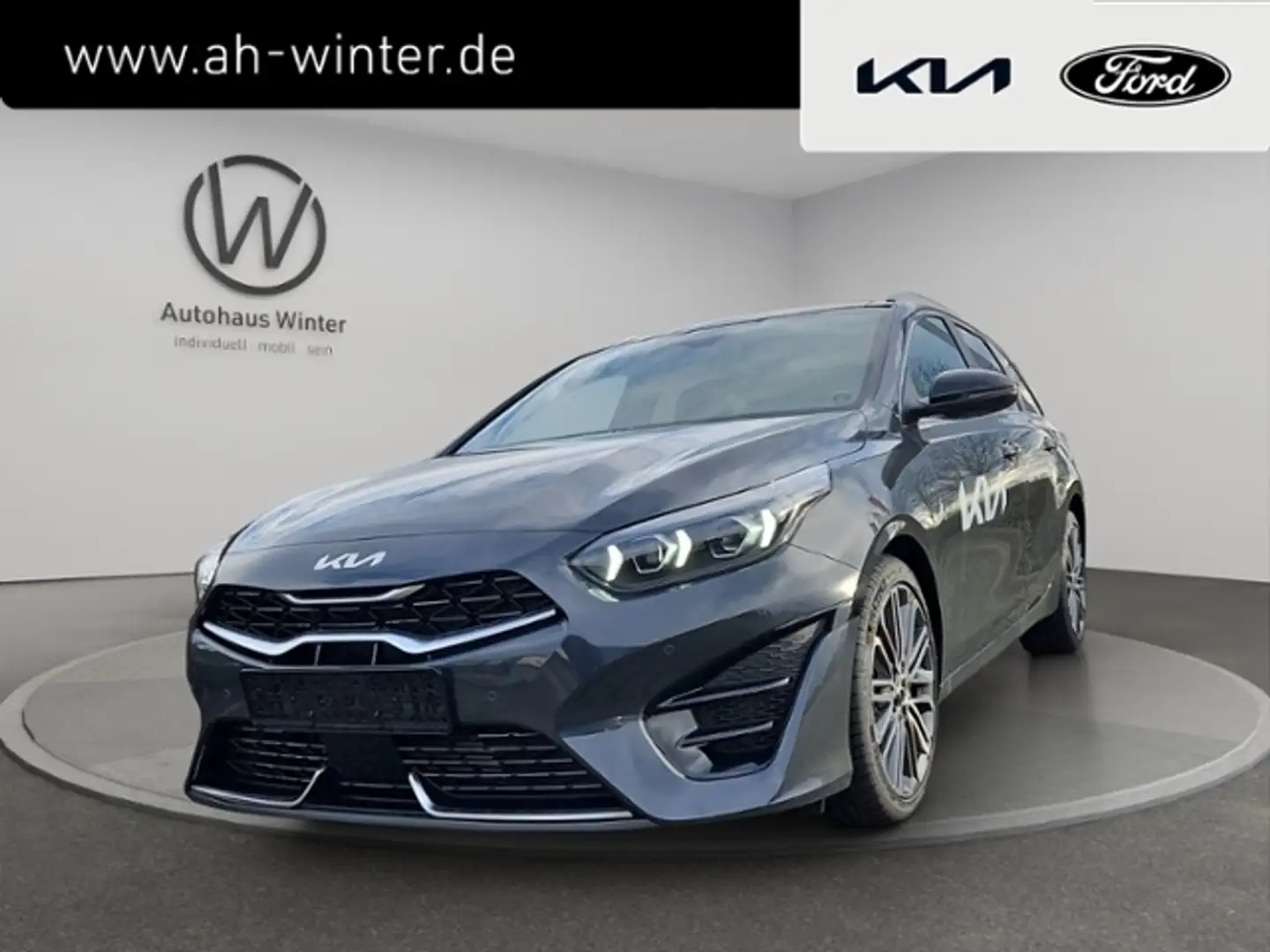 Kia Ceed SW / cee'd SW 1,5 T-GDI DCT GT-Line Technik Leder Pano 18" ACC Grau - 1