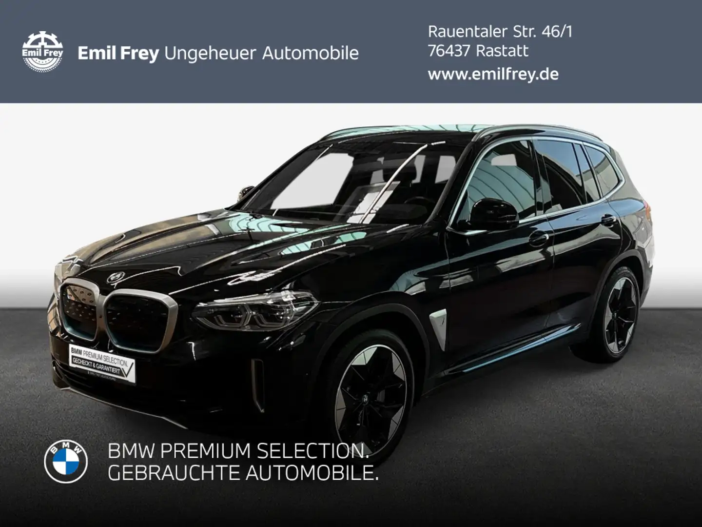 BMW iX3 Impressive AHK LED Head-Up Harman Kardon Nero - 1