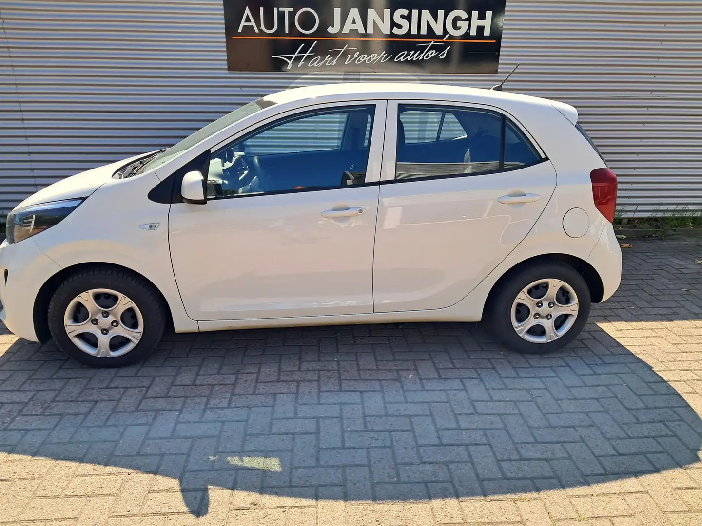 Kia Picanto 1.0 CVVT EconomyPlusLine | Airco | Navigatie | 1e Blanc - 2