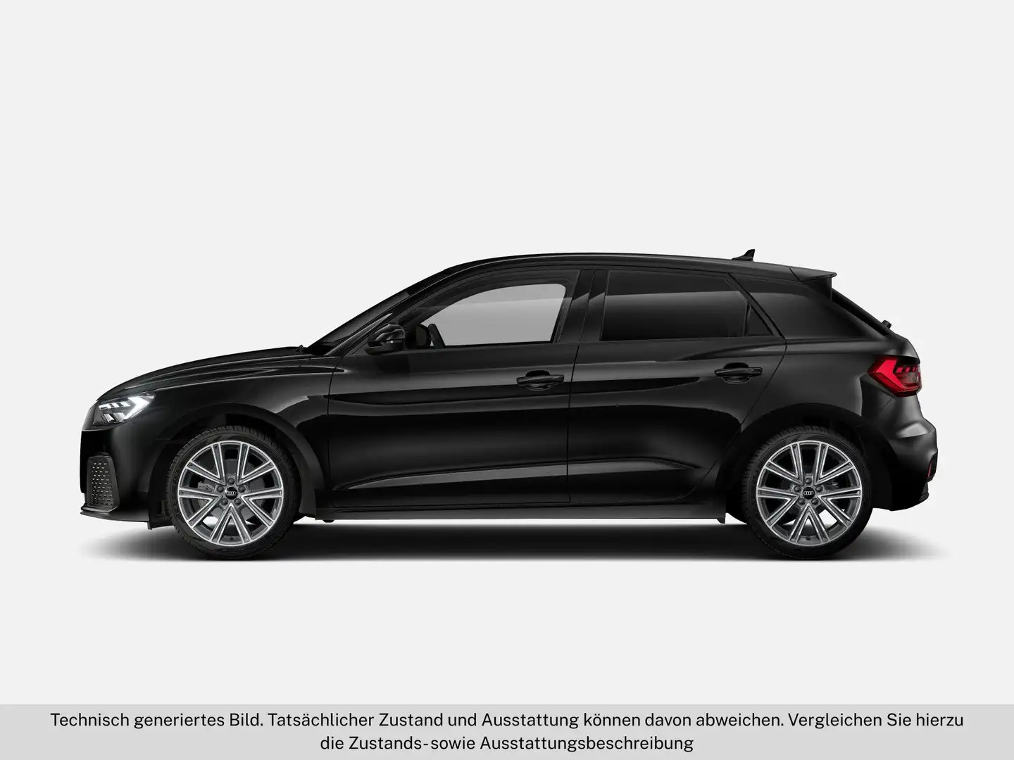 Audi A1 30 TFSI intense Schwarz - 2