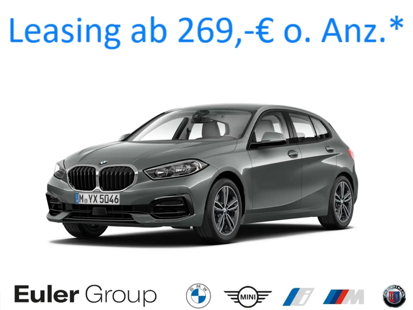 BMW 118 iA SportLine 17'' HUD el.Sitze Comf.Pak. LCProf ad Grau - 1