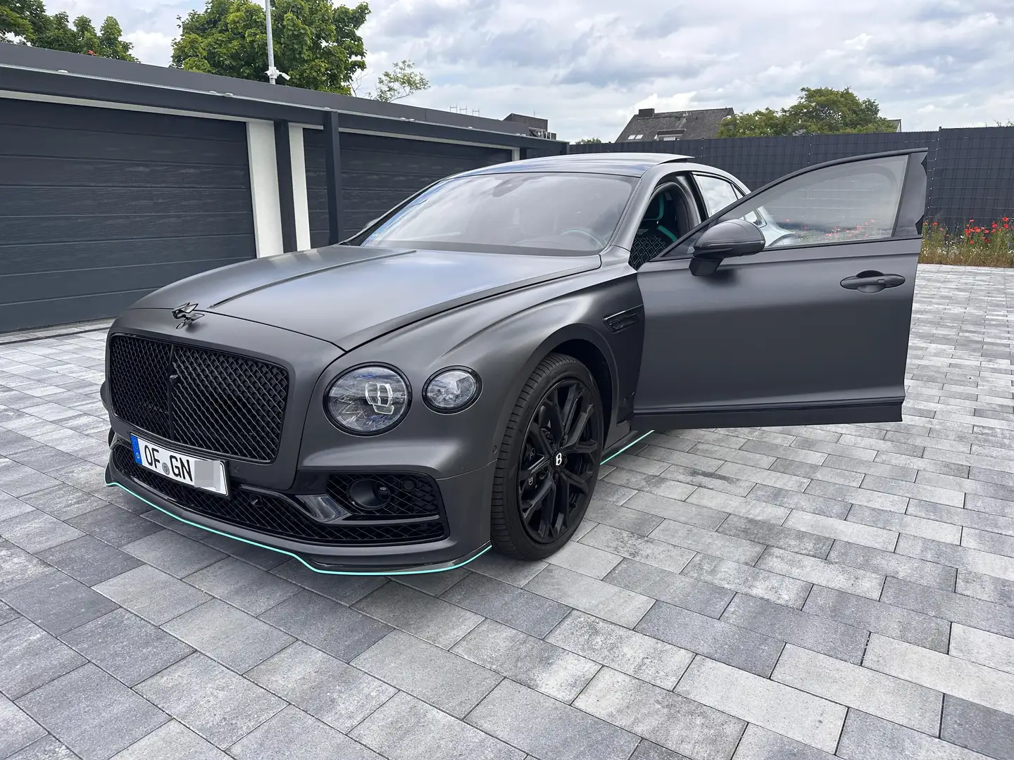 Bentley Flying Spur Flying Spur Speed W12 *1of1/Full-Option/TOP Grijs - 1