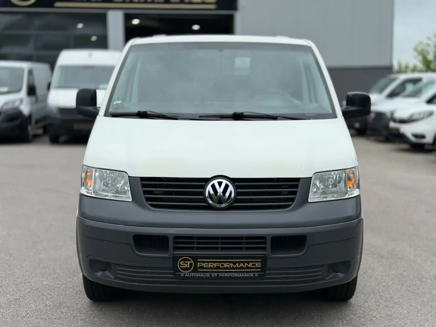 Volkswagen T5 Transporter 2.5 TDI DSG KLIMA SHZ AHK STDHZ Grau - 2
