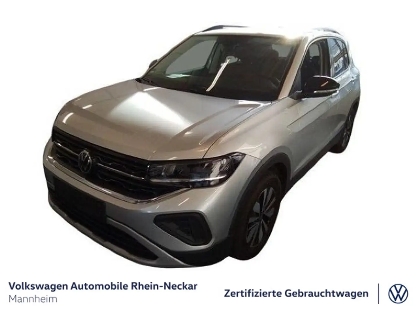 Volkswagen T-Cross 1.0 TSI GOAL DSG GAR 2029 App Connect PD Silber - 2