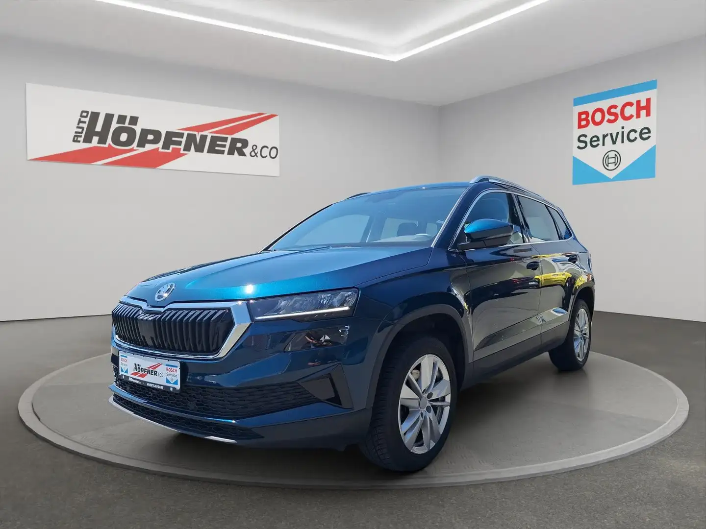 Skoda Karoq Style 1.5 TSI DSG / AHK / NAVI / RFK / SHZ Blau - 1