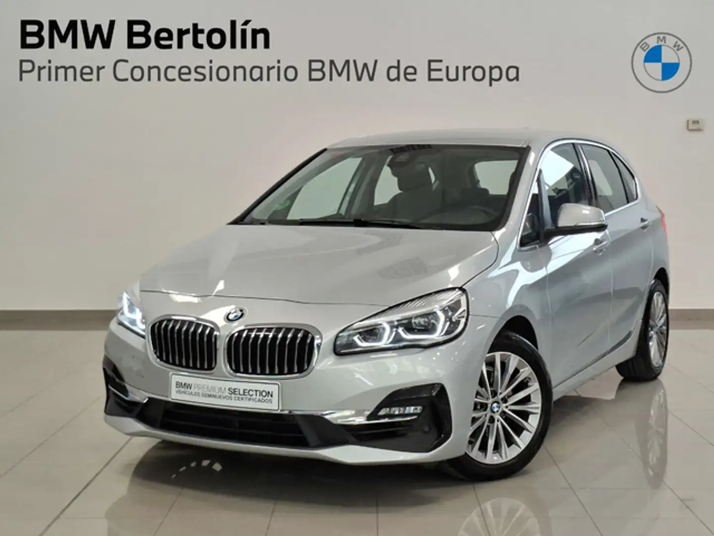 BMW 218 218iA Active Tourer Argent - 1