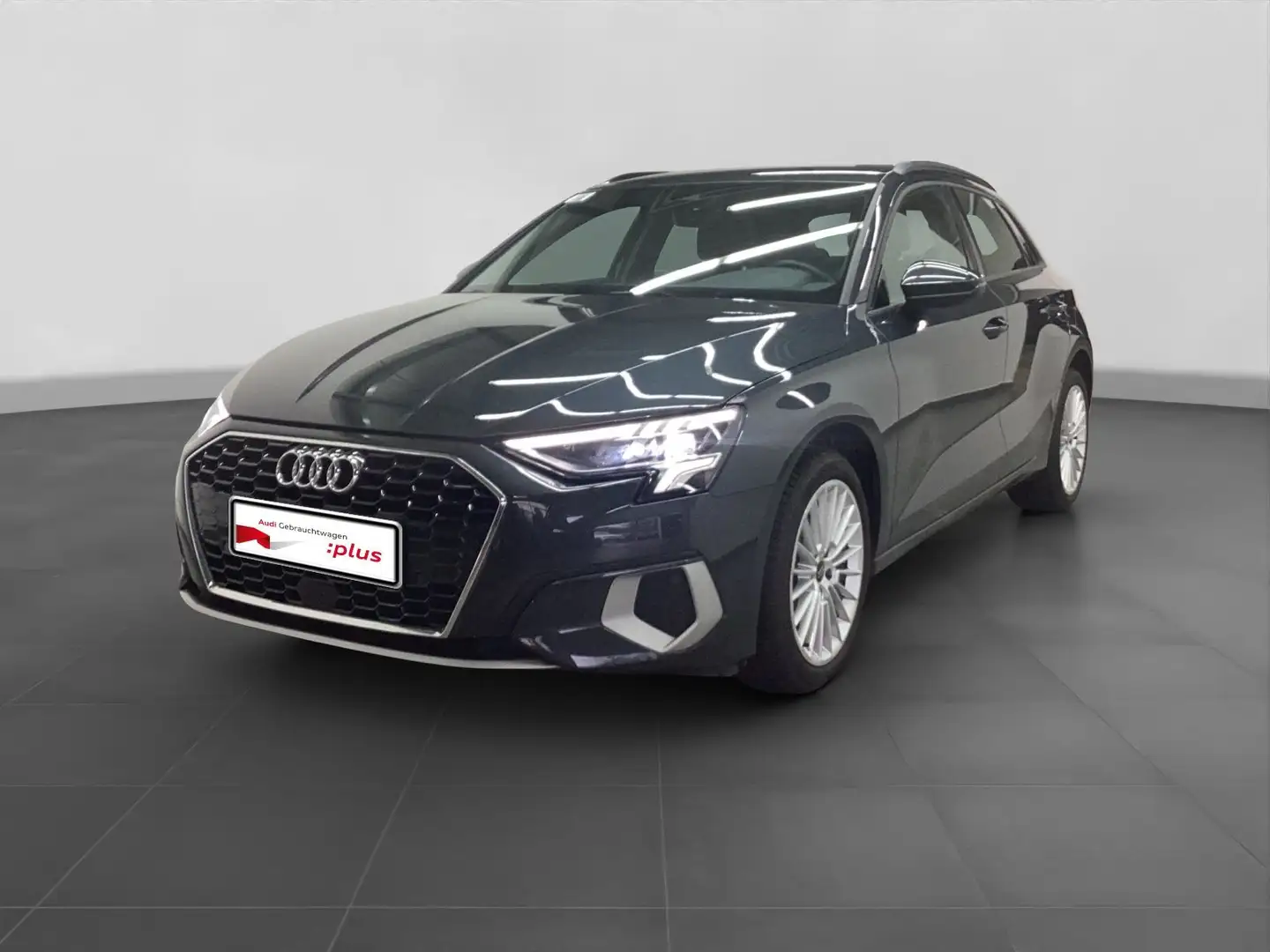 Audi A3 30 TDI ADVANCED LED NAVI ACC eKLAPP Grigio - 2