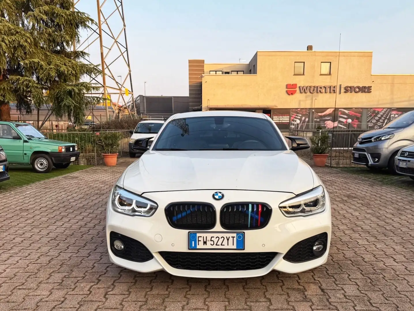 BMW 120 120d 5p. Msport Bianco - 2