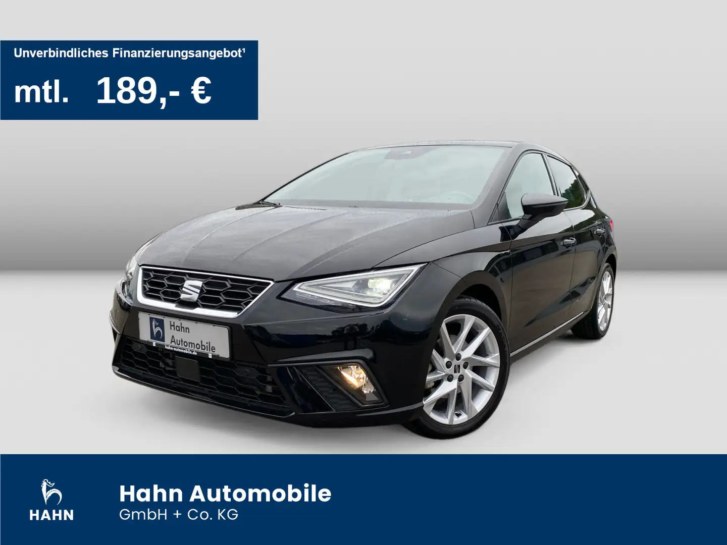 SEAT Ibiza 1.0TSI DSG FR ACC Cam LED Navi Sitzheizung Schwarz - 1