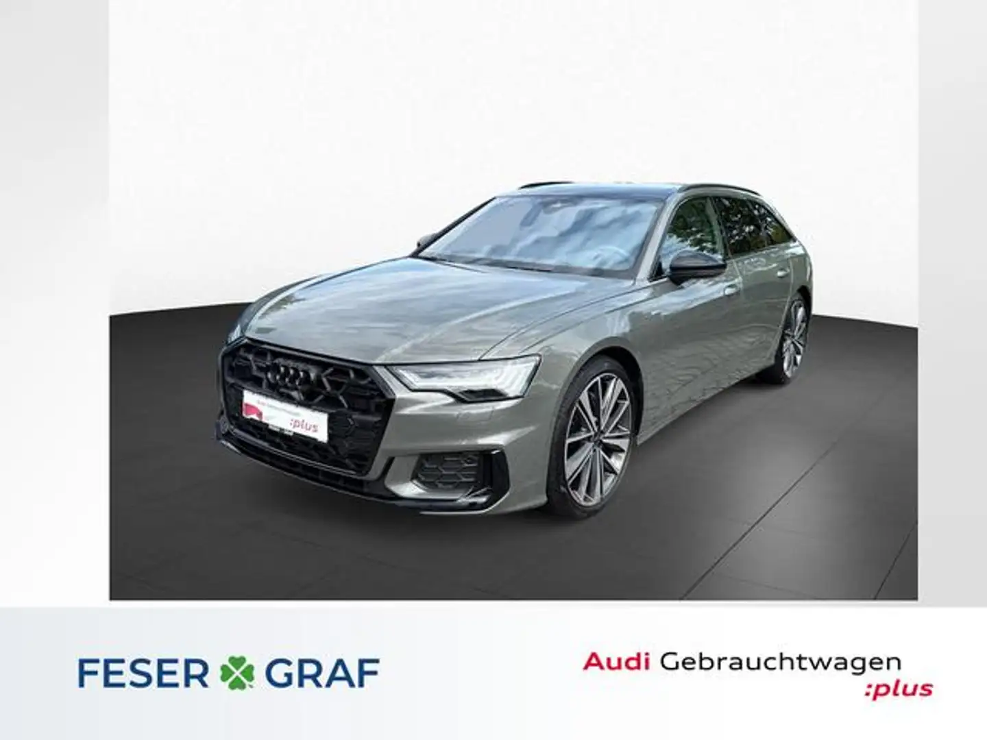 Audi A6 Avant S line 50 TDI qu AHK+B&O+HD Matrix+21" Grau - 1