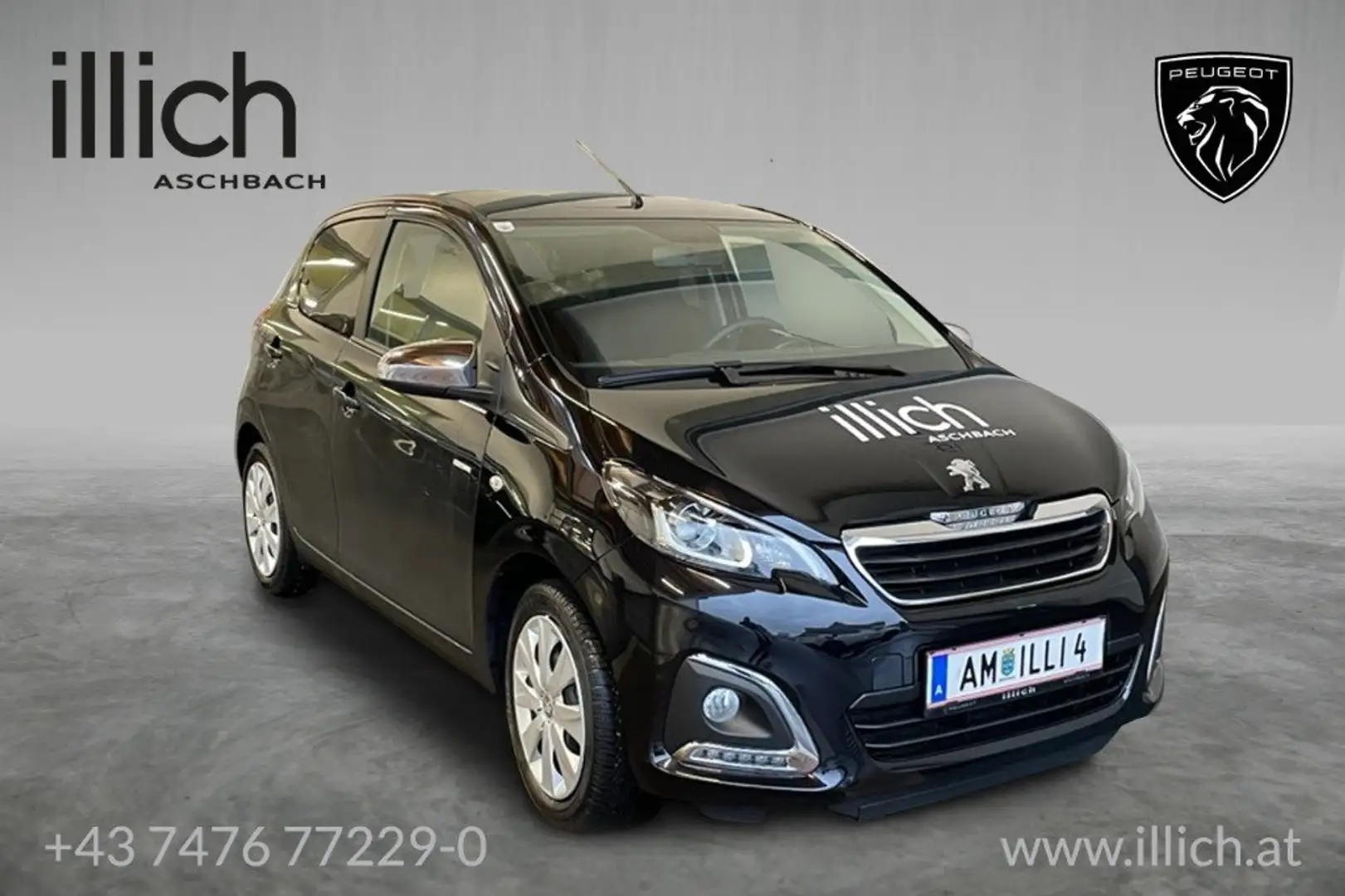Peugeot 108 Style VTI 72 Sitzheizung, Nebel-SW Nero - 1
