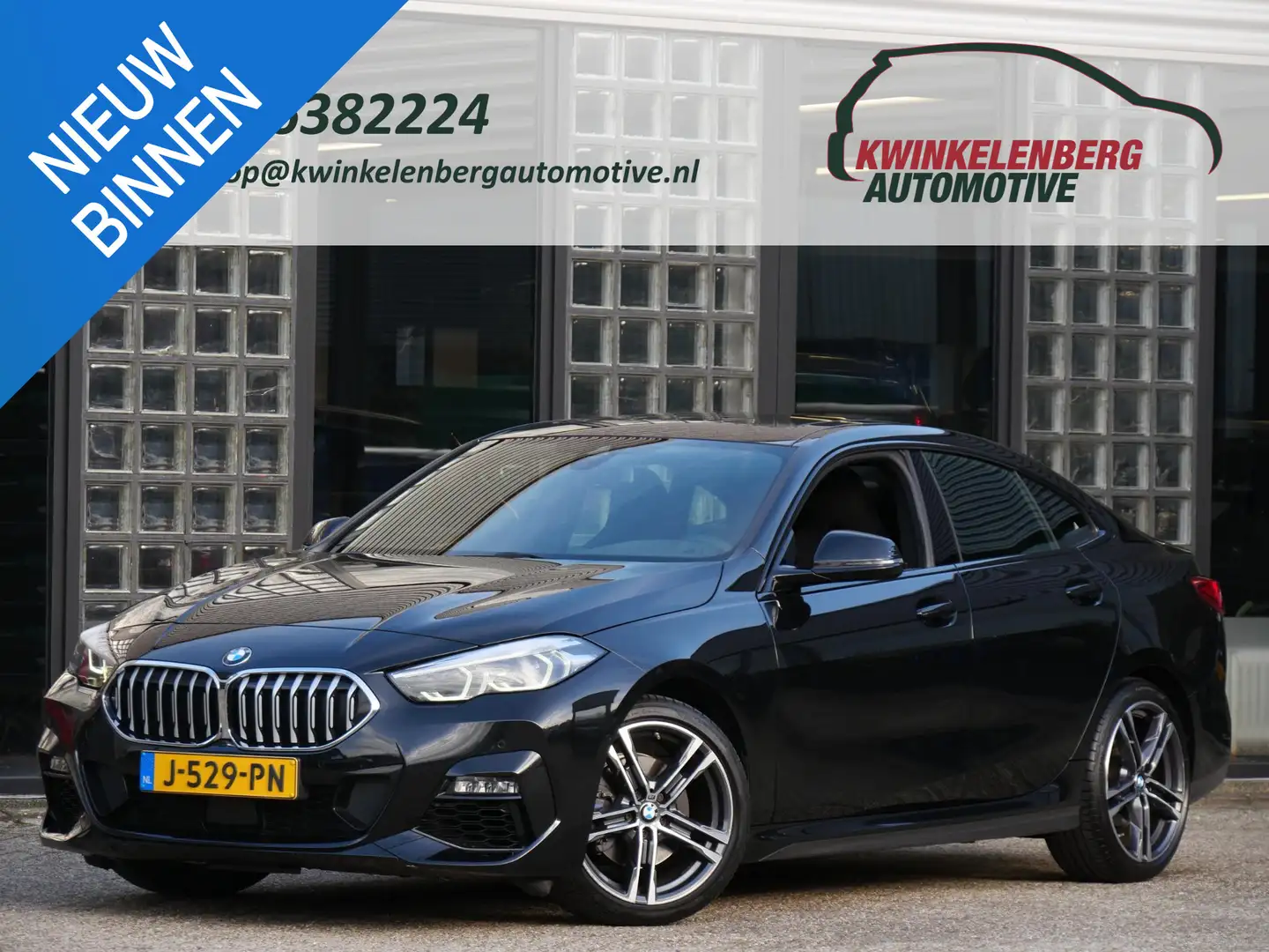 BMW 218 2-Serie GRAN COUPE 218i M-SPORT/ PANORAMADAK/ SCHA Negro - 1