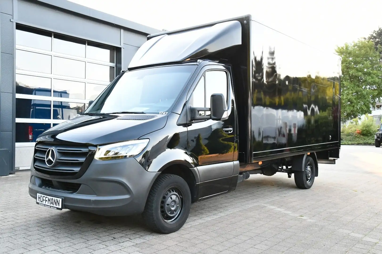 Mercedes-Benz Sprinter 319 CDI V6 Koffer RWD L3 *AHK 3500KG* Negro - 2