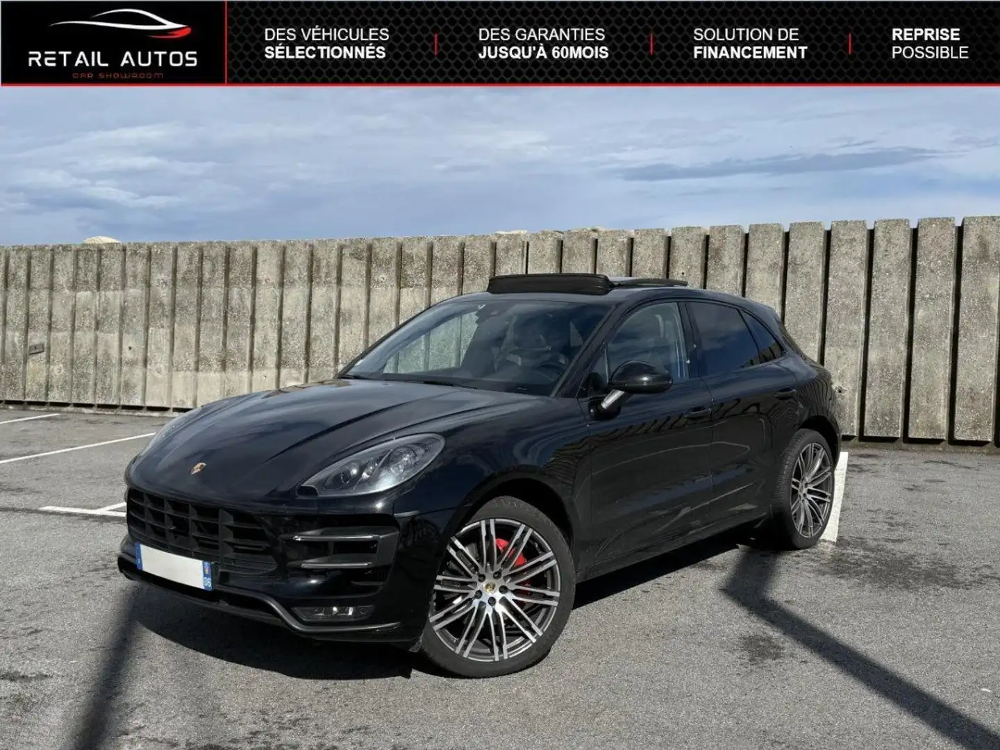 Porsche Macan 3.6 V6 400ch Turbo PDK Noir - 1
