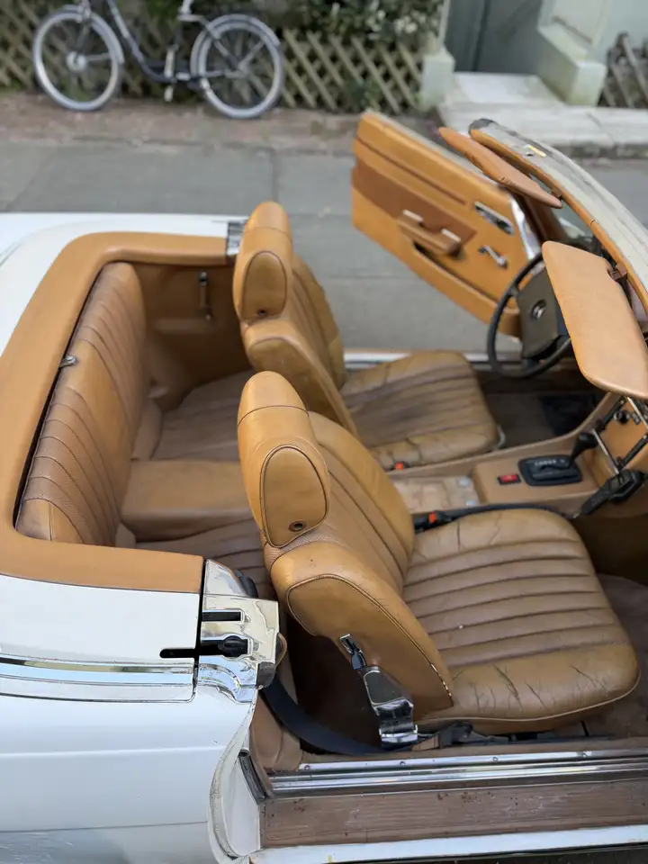 Mercedes-Benz SL 350 V8 Motor Deutsches Fahrzeug R107, foto 6