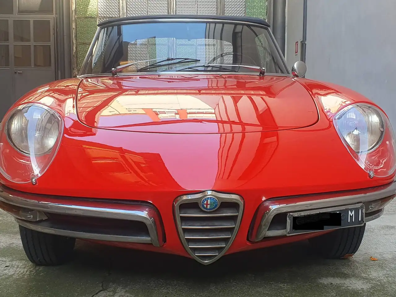 Alfa Romeo Spider Duetto 1.6 "osso di seppia" 1° serie pedaliera bassa, foto 3