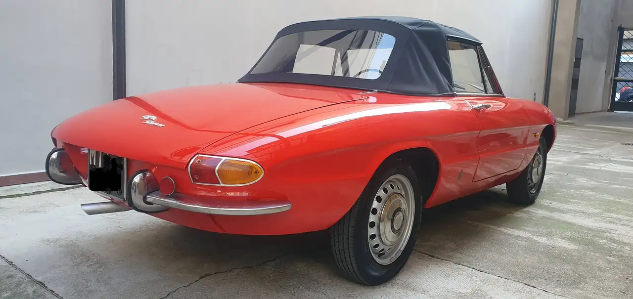 Alfa Romeo Spider Duetto 1.6 "osso di seppia" 1° serie pedaliera bassa, foto 6