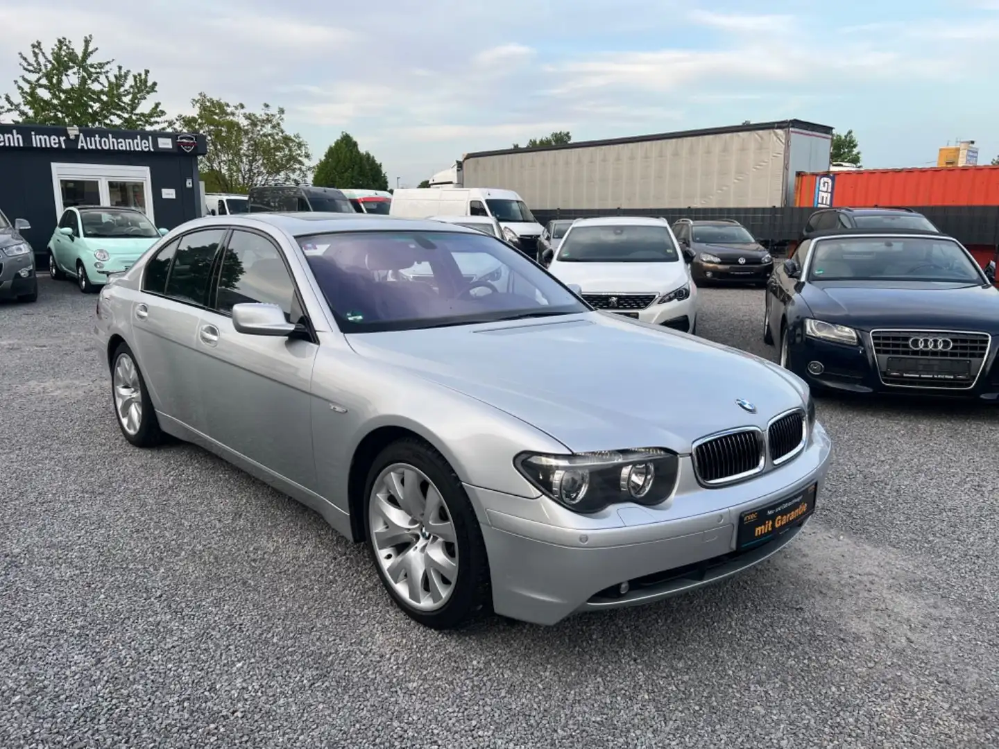 BMW 745 i Srebrny - 1