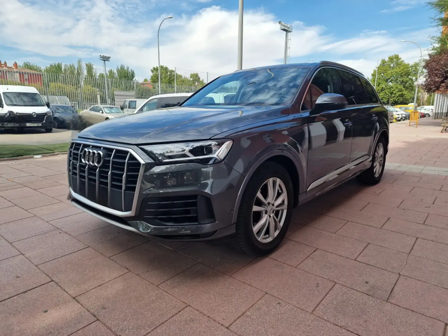 Audi Q7 55 TFSIe quattro tiptronic Zilver - 1