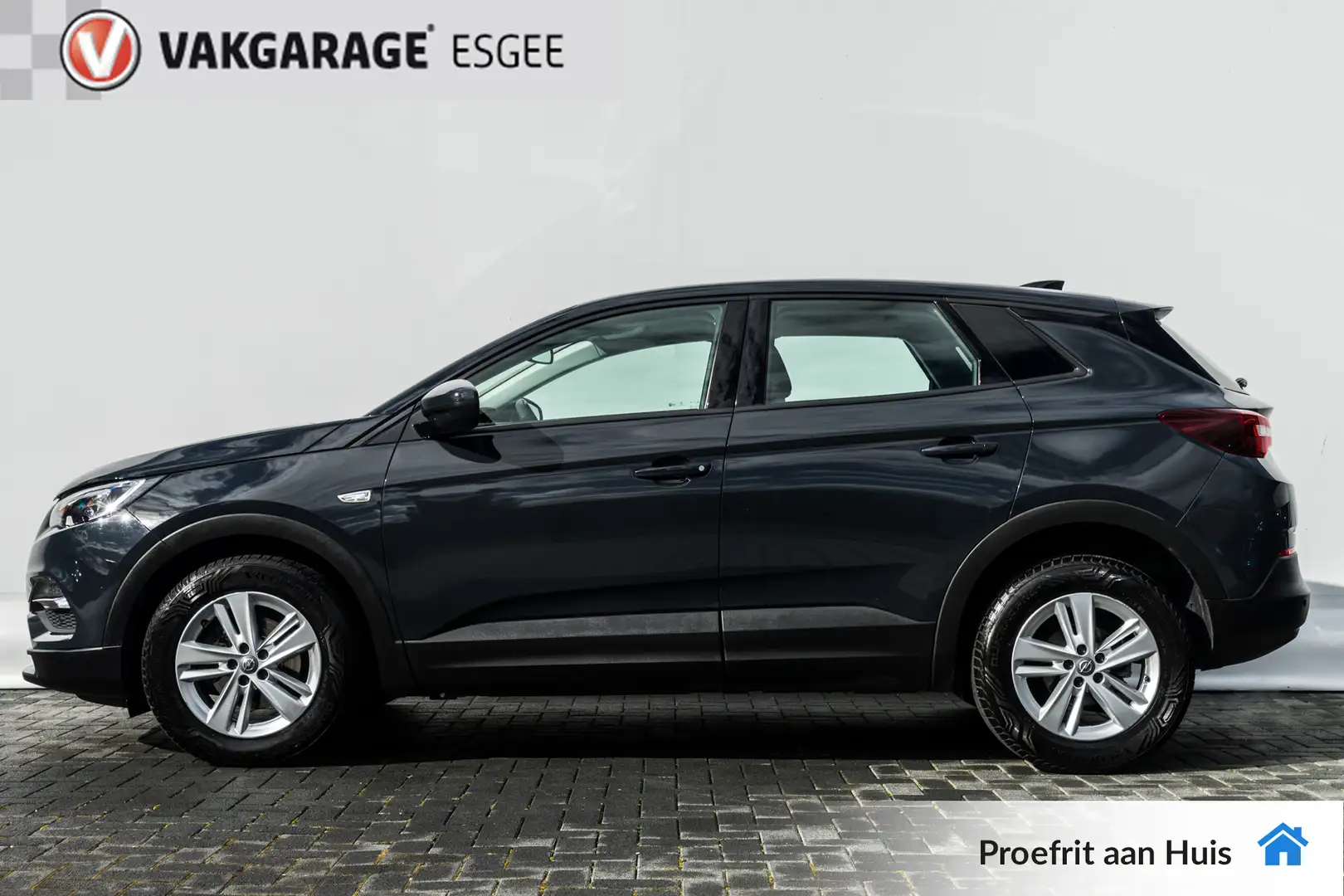 Opel Grandland X 1.2 131 PK Turbo Online Edition AUTOMAAT DB RIEM I Gris - 2