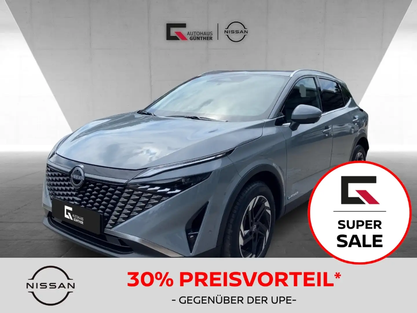 Nissan Qashqai N-CONNECTA Autom. Winter/HUD/360°/ e-POWER Grigio - 1