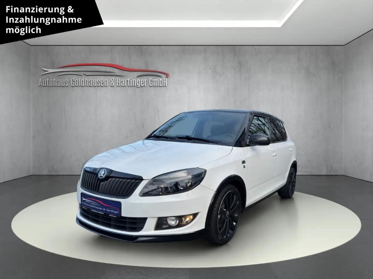 Skoda Fabia Monte Carlo Klimaautom SHZ Temp Alu Sportfahrwerk Blanc - 1