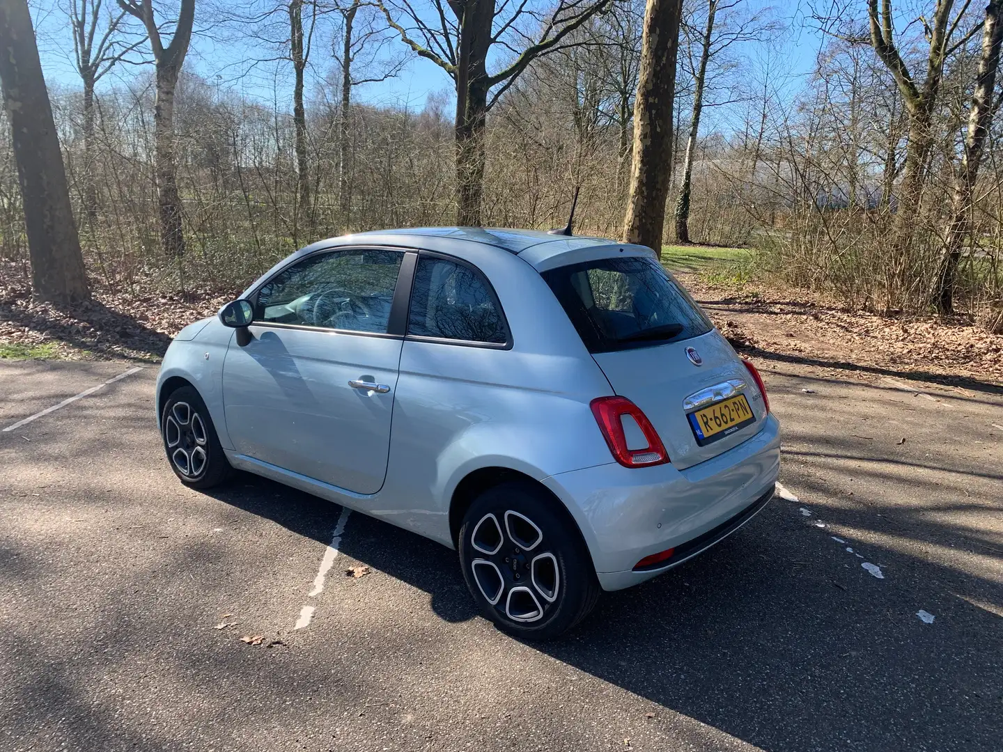 Fiat 500 500 1.0 Hybrid Club Blauw - 1