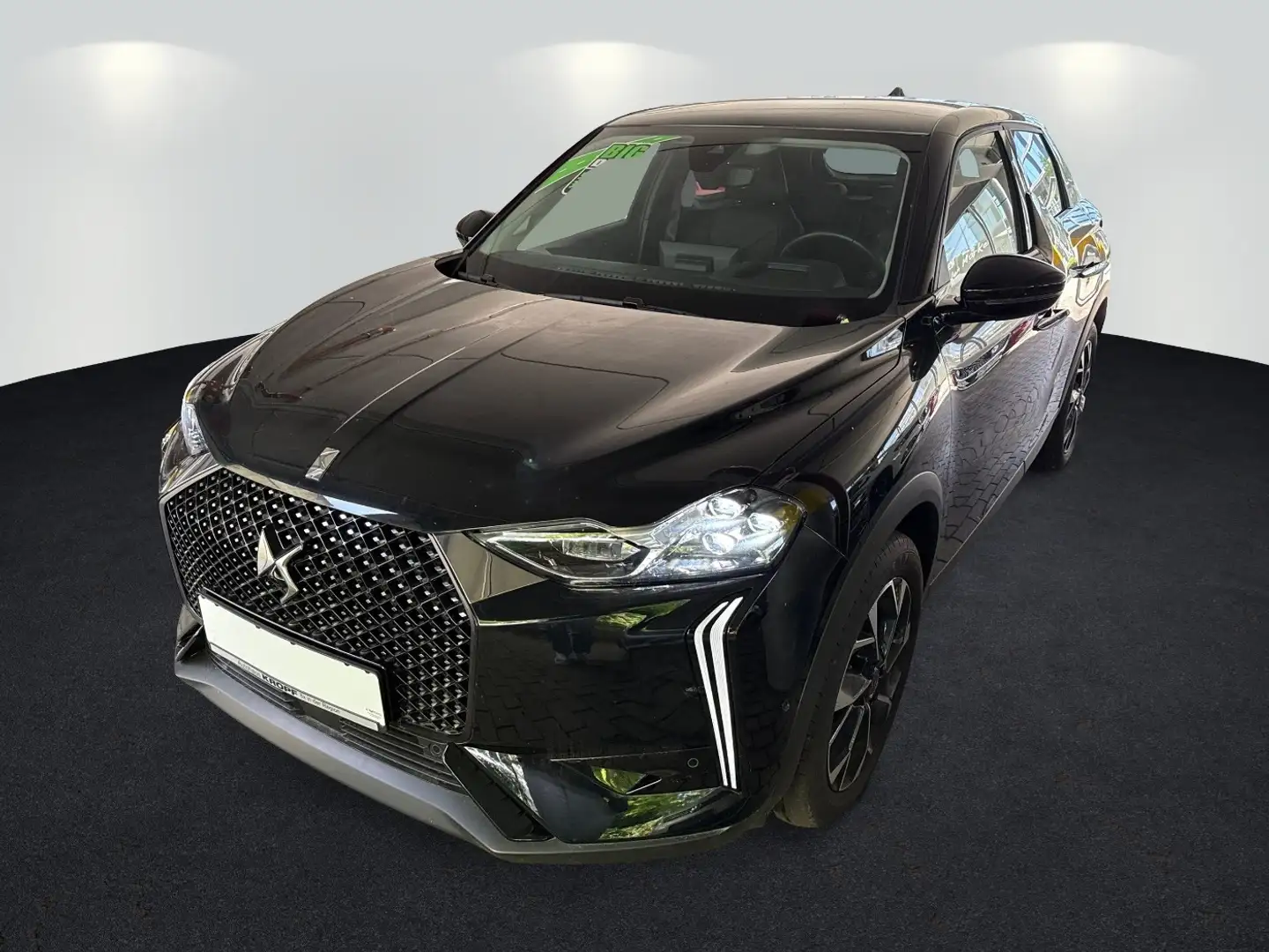 DS Automobiles DS 3 130 PS Automatik Rivoli Luxus Stadtflitzer Чорний - 2