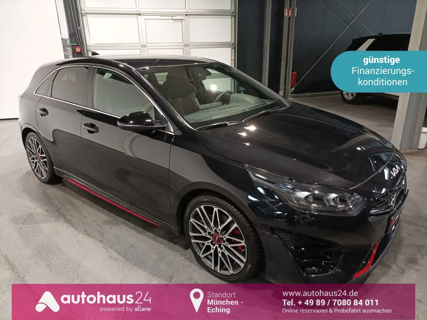 Kia Ceed / cee'd Ceed 1.6T-GDI GT LED|Navi|PDC|Kamera|ACC Negro - 1