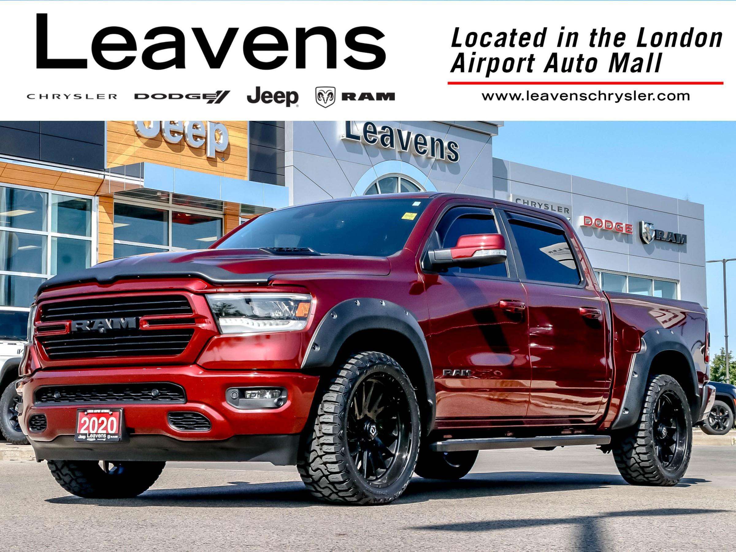 2020 RAM 1500 Rebel HEMI V8 | PERFORATED LEATHER | VENTILATED &