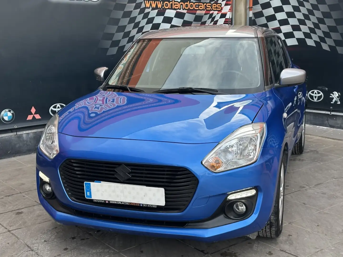 Suzuki Swift 1.2 GLE EVAP 4WD Azul - 2