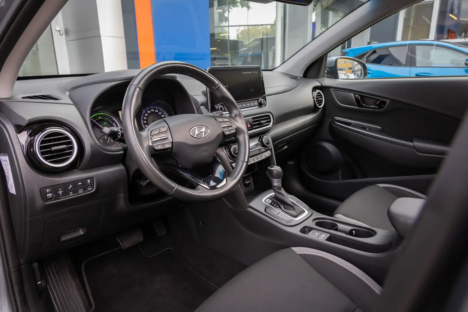 Hyundai KONA 1.6 GDI HEV Fashion Sky | Trekhaak | Schuif-/kante Gris - 2