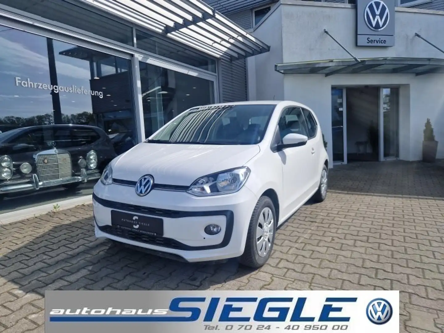 Volkswagen up! 1.0 move up! BMT Sitzheizung Maps+More Bluetooth K White - 1
