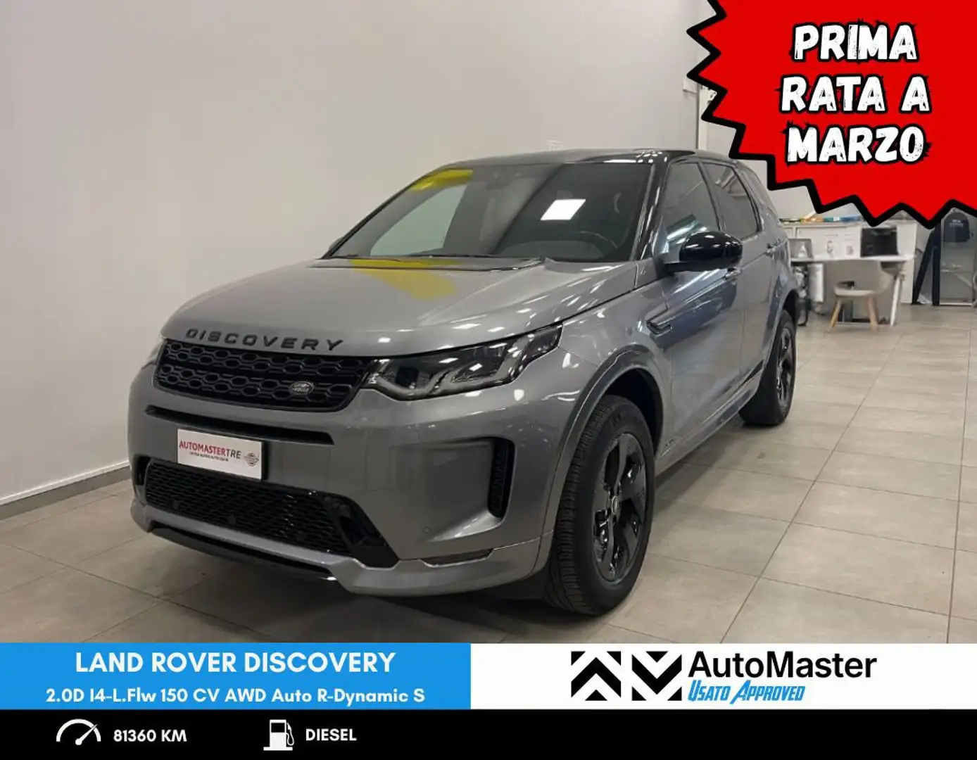 Land Rover Discovery Sport Discovery Sport 2.0D I4-L.Flw 150 CV AWD Auto R-D Grigio - 1