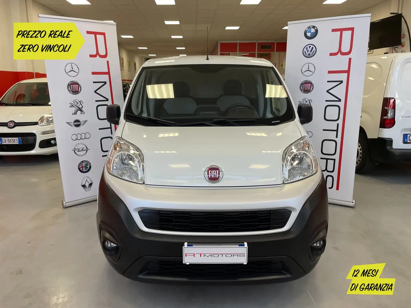 Fiat Fiorino 1.3 MJT 95CV Cargo SX Euro 6D-TEMP Blanc - 1