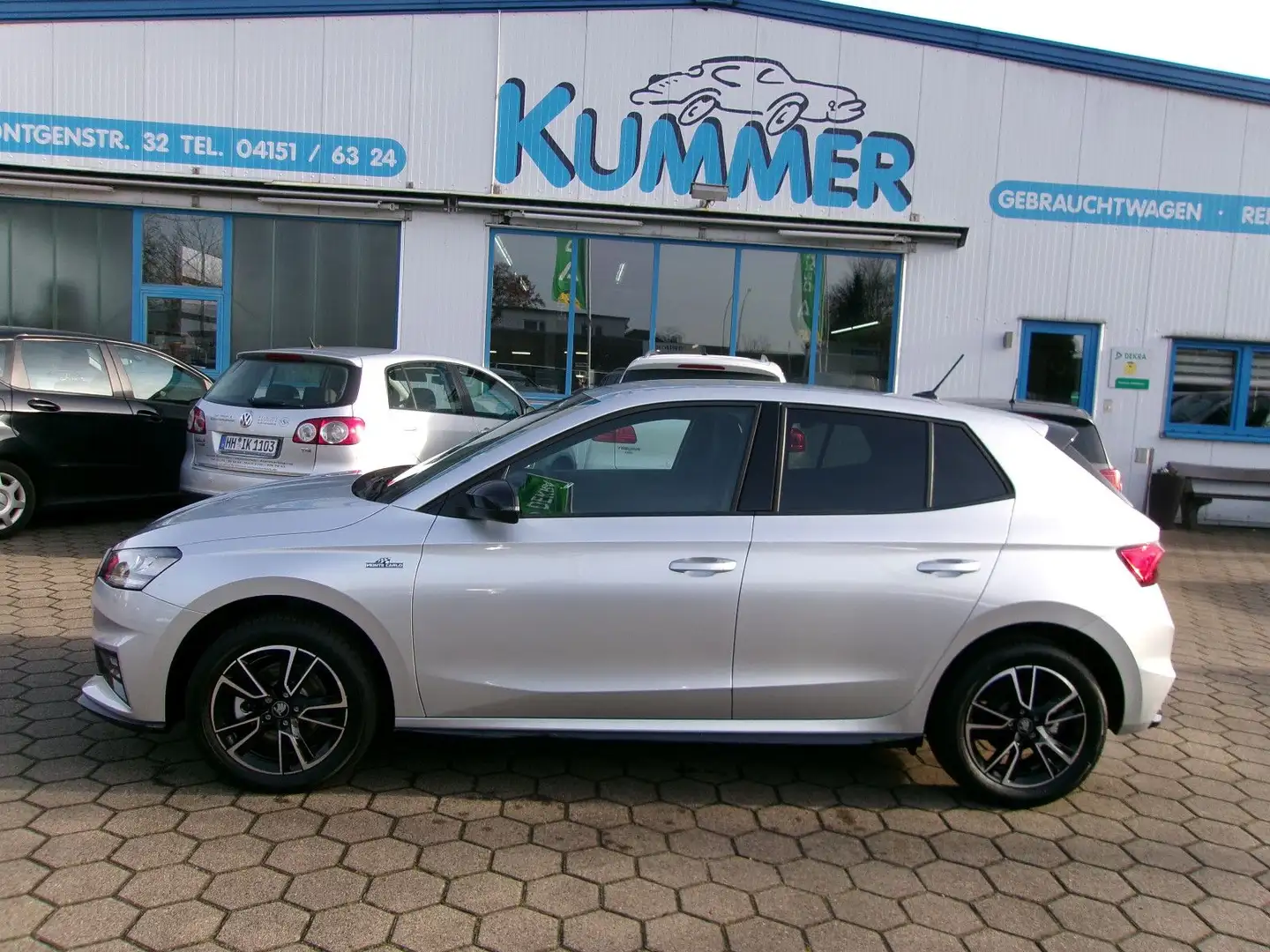 Skoda Fabia Monte Carlo DSG Silber - 1