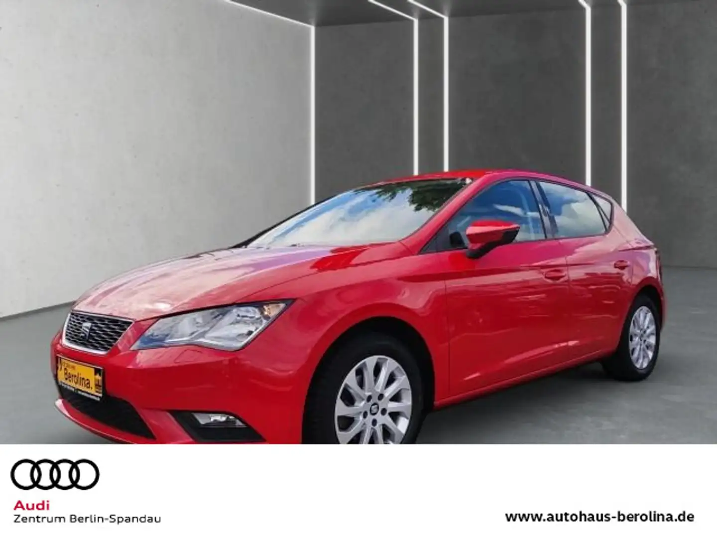 SEAT Leon 1.2 TSI Style DSG *NAV*PDC*GRA*SHZ* Rood - 1