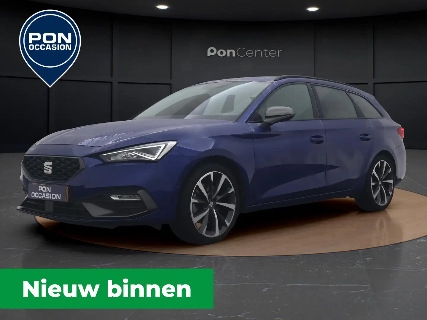 SEAT Leon Sportstourer 1.5 eTSI FR | Trekhaak | Elek Achterk Bleu - 1