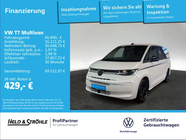 Volkswagen T7 Multivan Style eHybrid 4M LÜ AHK STHZ NP100T€