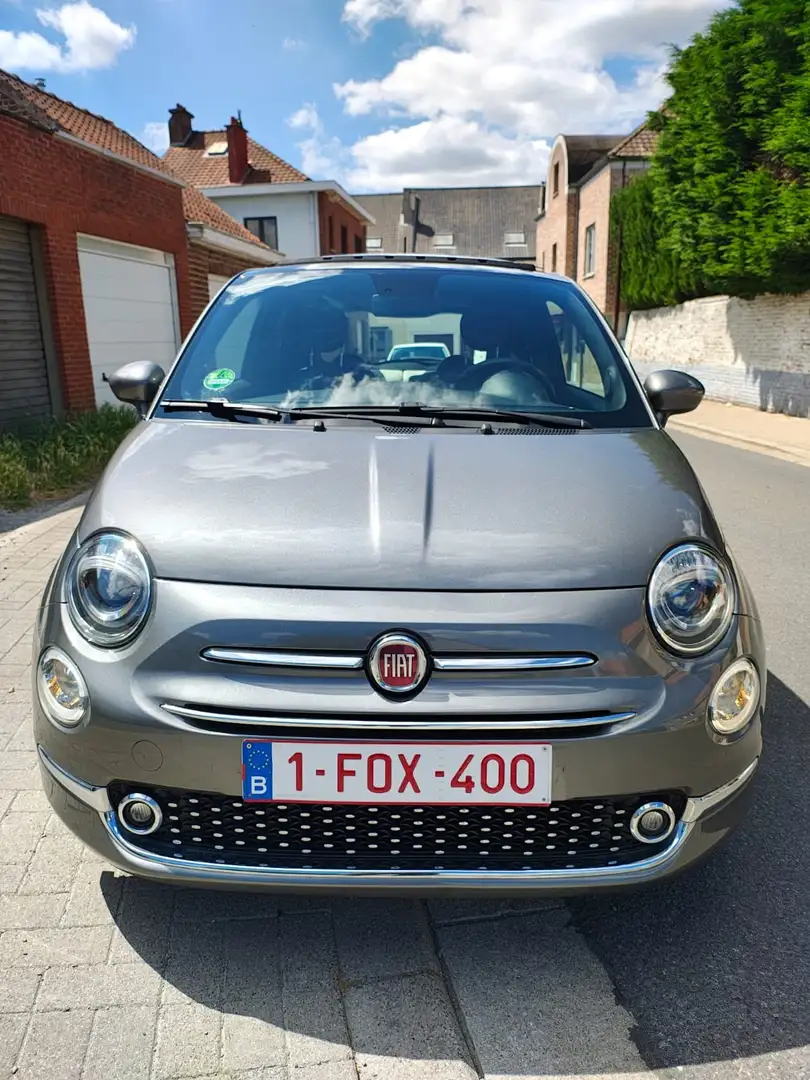 Fiat 500 500 1.0i MHEV Launch Edition Grijs - 1