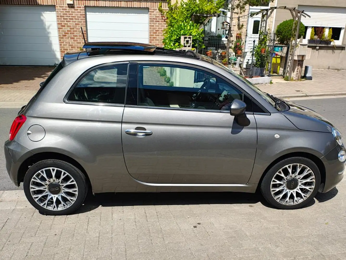Fiat 500 500 1.0i MHEV Launch Edition Grijs - 2