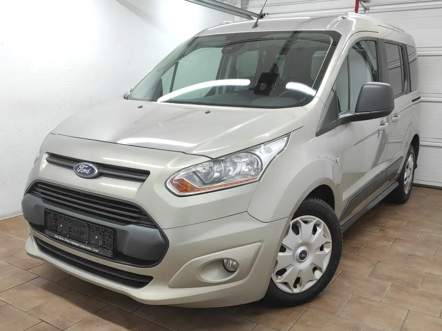 Ford Tourneo Connect 1.6 *TÜV NEU* KLIMAA SHZ EURO-5 ALLWETTER 6GANG Beige - 2