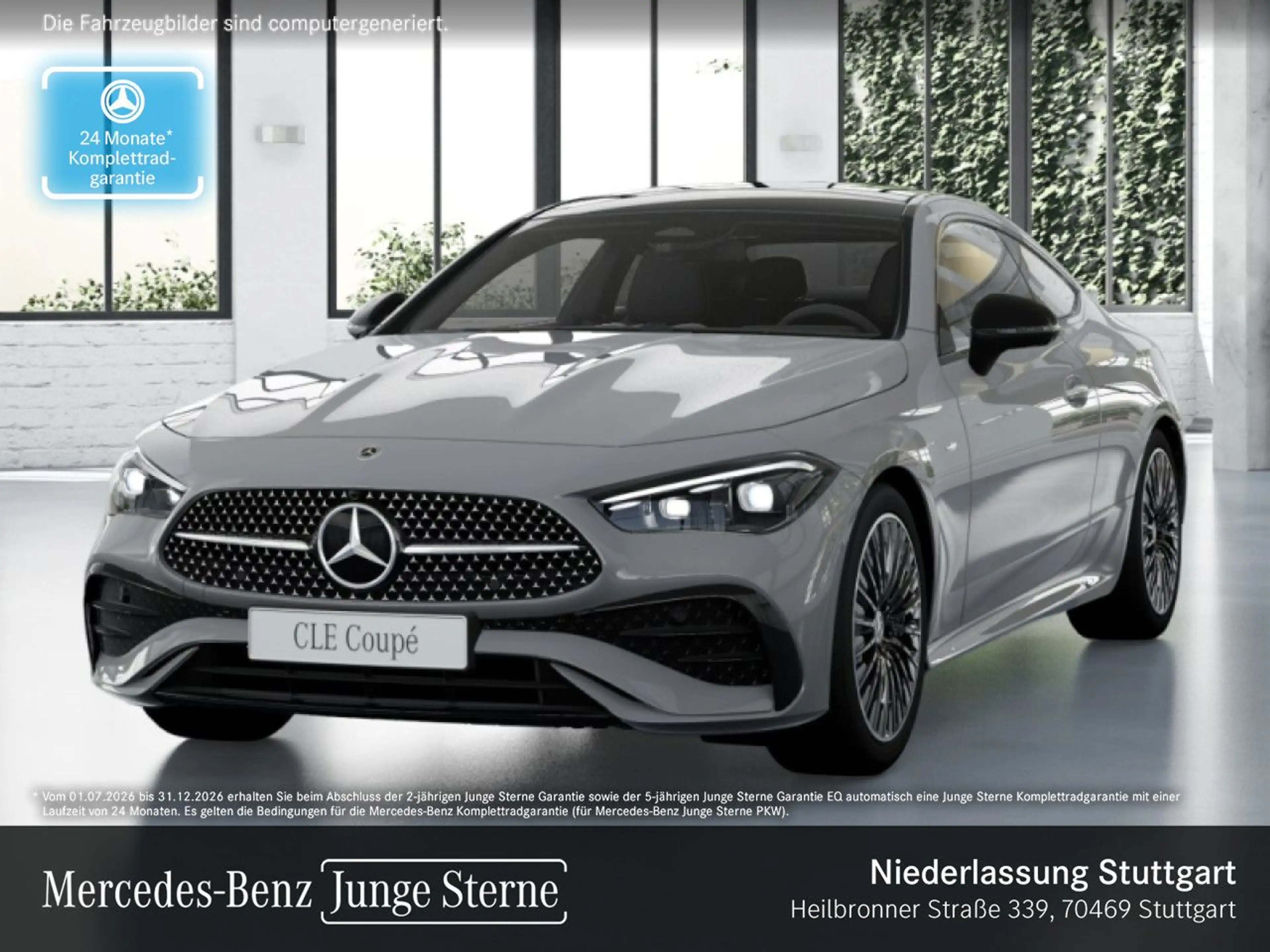Mercedes-Benz CLE 300 e AMG+NIGHT+PANO+360+BURMESTER+TOTW+9G
